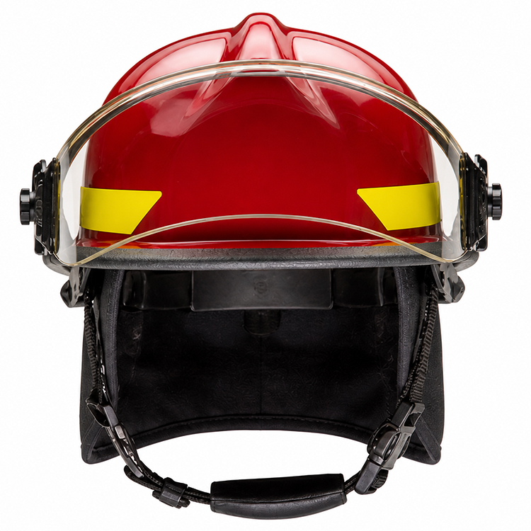 LT Series Structural Fire Helmet COLOR: RED 