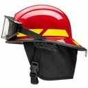 LT Series Structural Fire Helmet COLOR: RED 