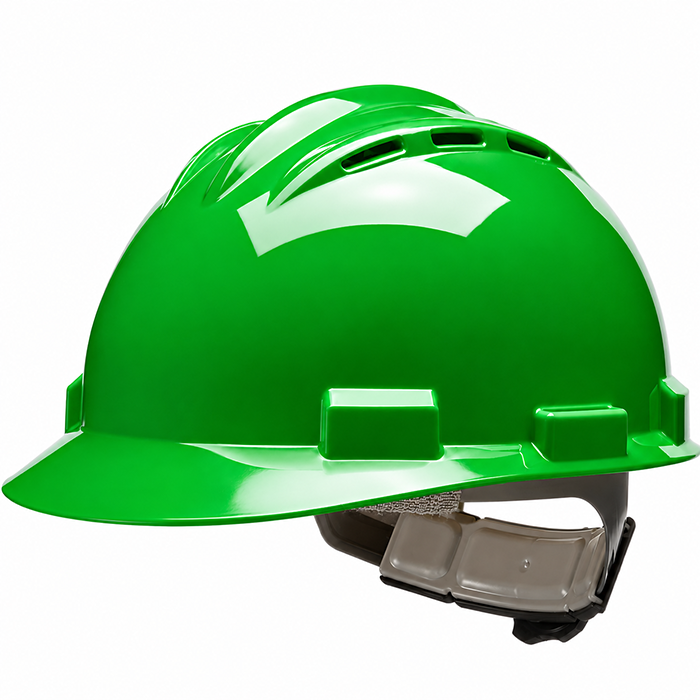 Bullard S62 Safety Hard Hat Cap Style, ANSI/CSA Type 1 Class C, Vented Polyethylene