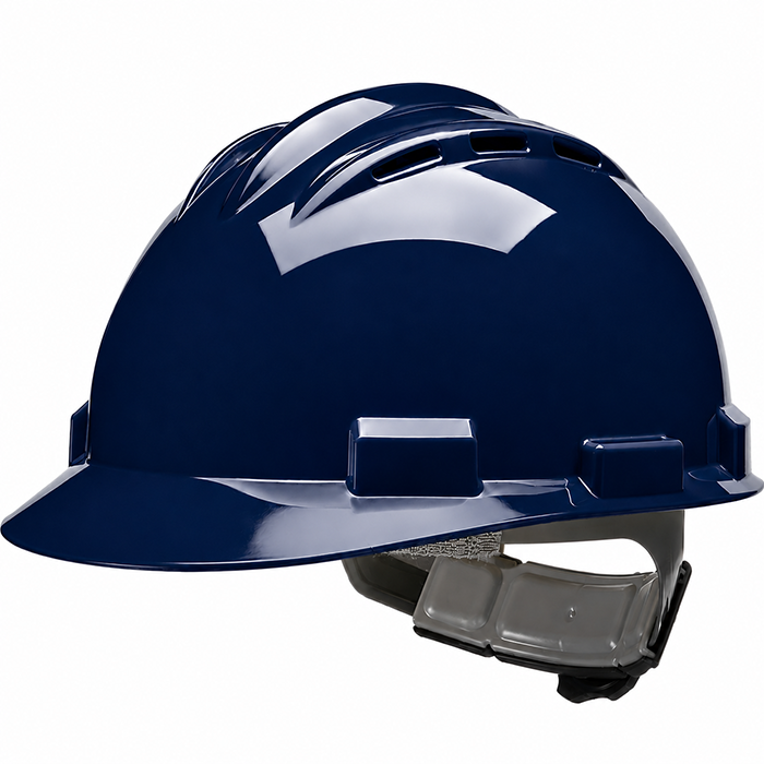 BULLARD S62-HARD HAT CAP STYLE ANSI&CSA TYPE I CLASS C , VENTED (Blue)