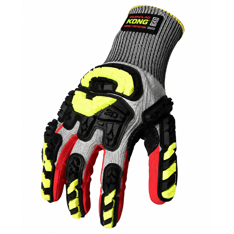 IRONCLAD KONG KNIT CUT A5 IMPACT GLOVES (8)