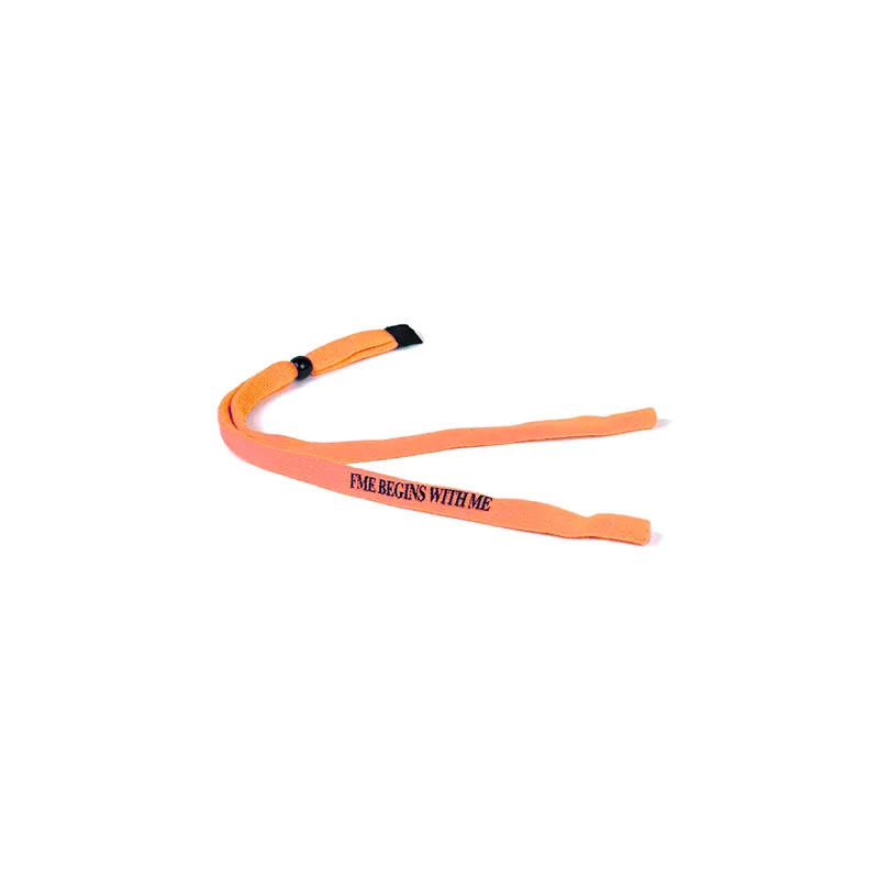 [ERETRCHOR] EYEGLASS RETAINERS for Regular Frames, w/ FME BEGINS WITH ME, Orange (100/PKG)