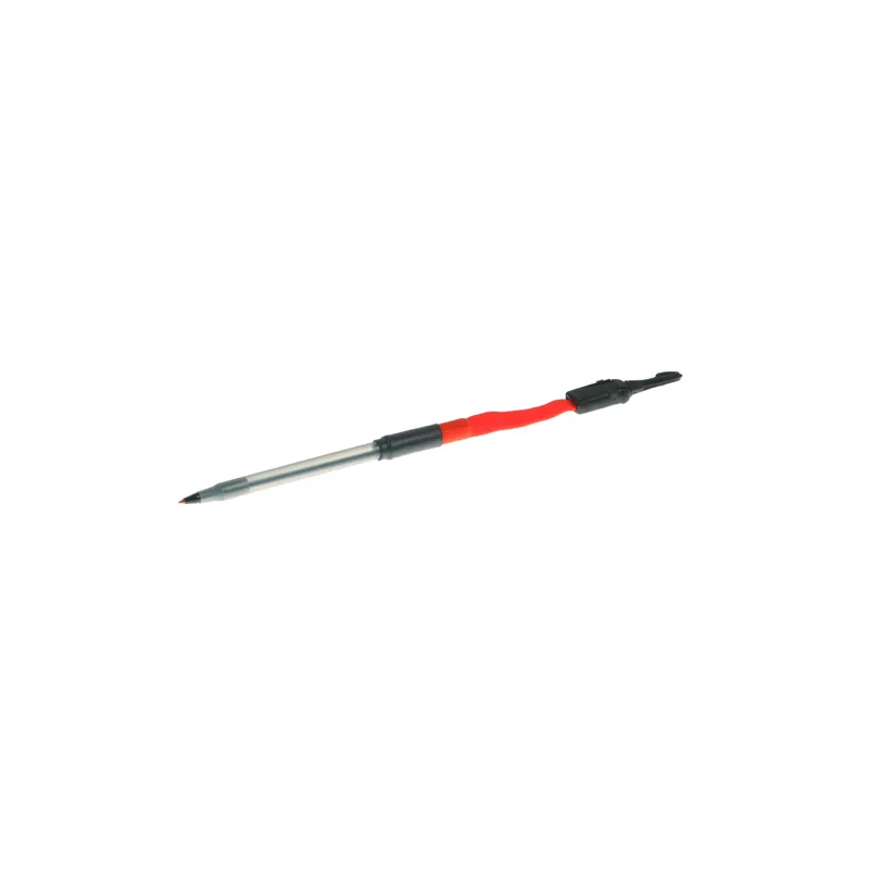 [LYATT1OR] PEN & PENCIL TETHERS, Heat Shrink Style, Orange (100/PKG)