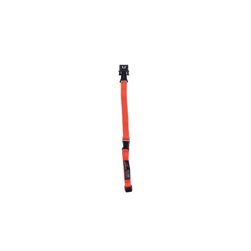 [LNYHRDFMEOR] ORANGE FME HARD HAT TETHER NO METAL (100-Pack)